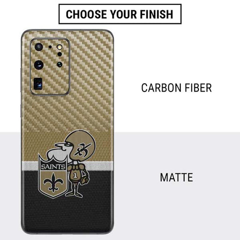 NFL New Orleans Saints Vintage Galaxy S20 Ultra 5G Skin